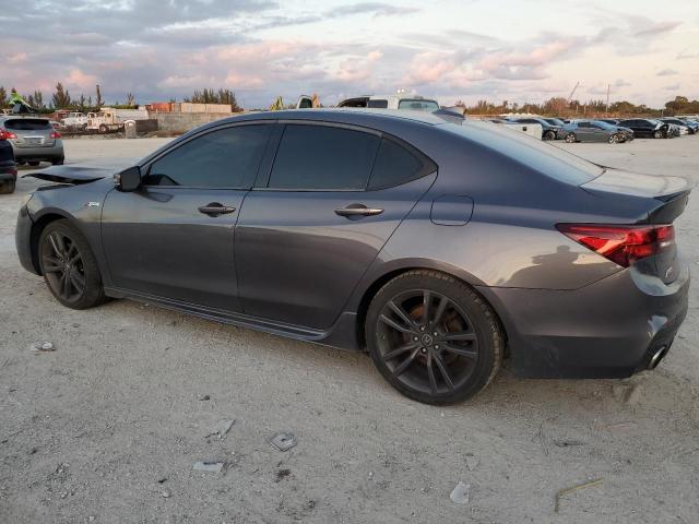 19UUB3F60JA005978 - 2018 ACURA TLX TECH+A ნაცრისფერი ფოტო 2