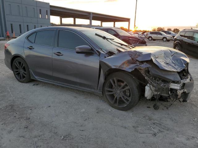 19UUB3F60JA005978 - 2018 ACURA TLX TECH+A ნაცრისფერი ფოტო 4