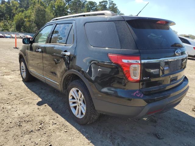 1FM5K8D88FGA18143 - 2015 FORD EXPLORER XLT BLACK photo 2