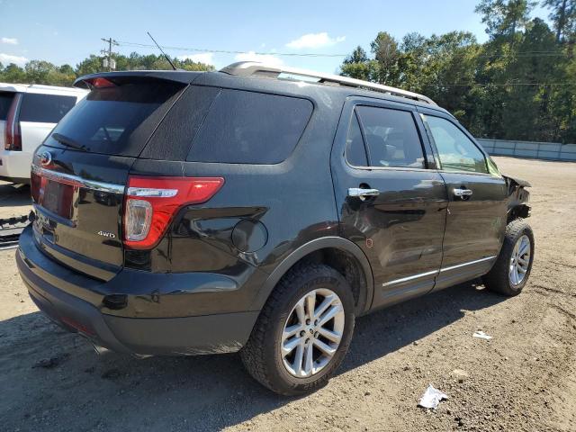 1FM5K8D88FGA18143 - 2015 FORD EXPLORER XLT BLACK photo 3