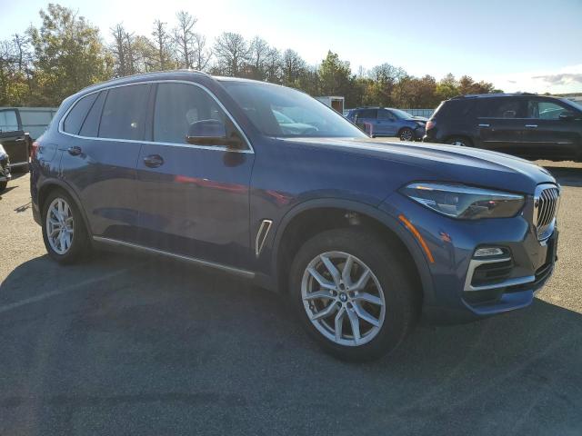 5UXCR6C57KLL06092 - 2019 BMW X5 XDRIVE40I BLUE photo 4