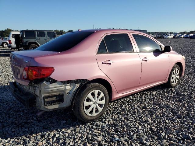 JTDBU4EE9AJ069886 - 2010 TOYOTA COROLLA BASE PINK photo 3