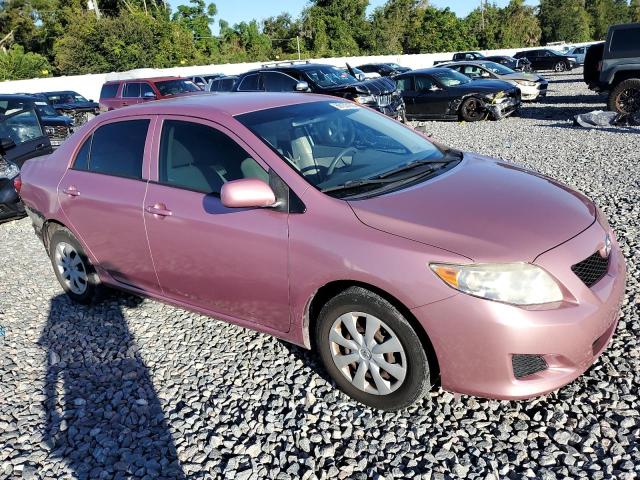 JTDBU4EE9AJ069886 - 2010 TOYOTA COROLLA BASE PINK photo 4