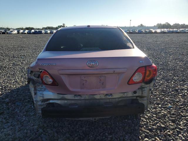 JTDBU4EE9AJ069886 - 2010 TOYOTA COROLLA BASE PINK photo 6
