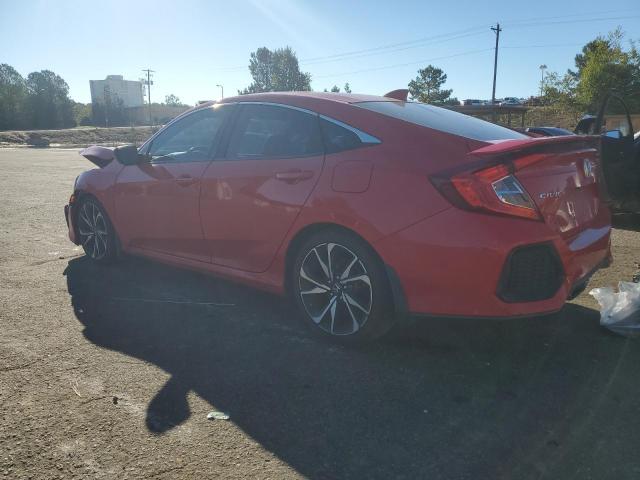 2HGFC1E53KH704107 - 2019 HONDA CIVIC SI RED photo 2