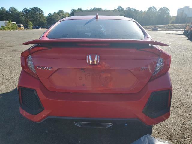 2HGFC1E53KH704107 - 2019 HONDA CIVIC SI RED photo 6