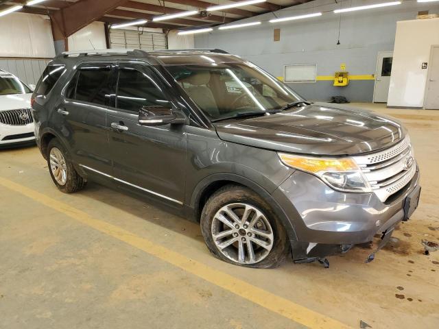 1FM5K7D86FGA81042 - 2015 FORD EXPLORER XLT GRAY photo 4