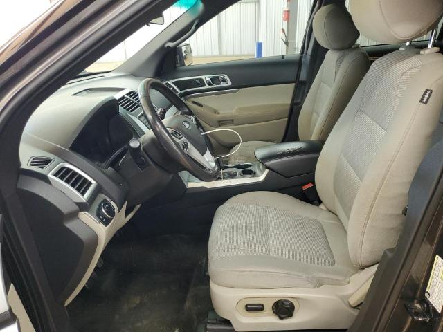 1FM5K7D86FGA81042 - 2015 FORD EXPLORER XLT GRAY photo 7