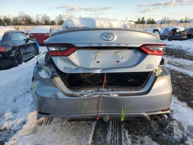 4T1T11BK1PU075366 - 2023 TOYOTA CAMRY SE NIGHT SHADE SILVER photo 6