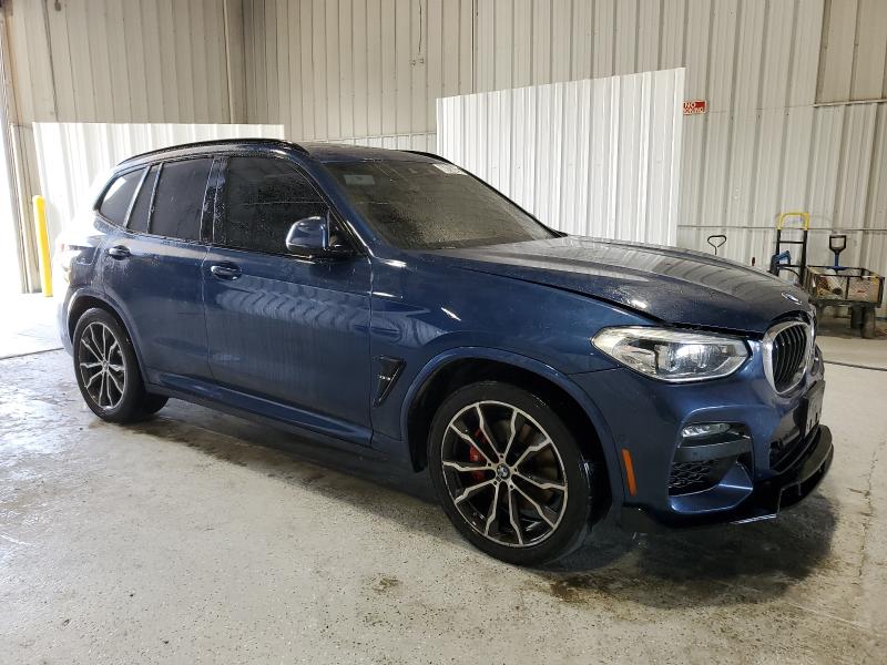 5UXTY3C04M9H60843 - 2021 BMW X3 SDRIVE30I BLUE photo 4