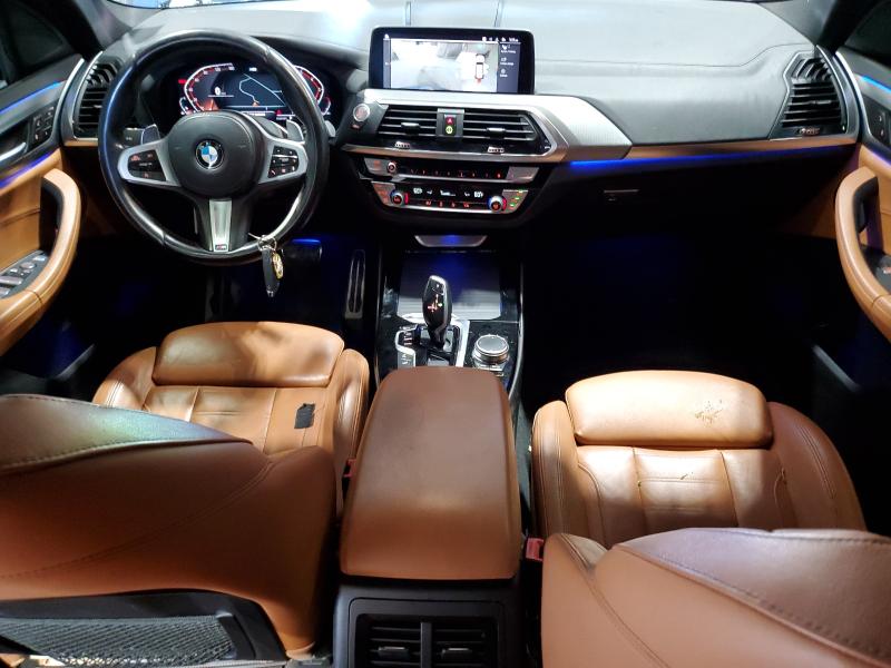 5UXTY3C04M9H60843 - 2021 BMW X3 SDRIVE30I BLUE photo 8