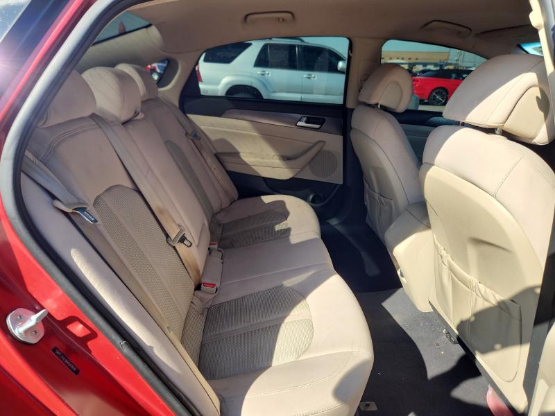 5NPE34AF9HH547676 - 2017 HYUNDAI SONATA SPORT RED photo 10