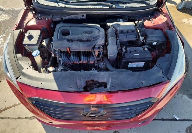 5NPE34AF9HH547676 - 2017 HYUNDAI SONATA SPORT RED photo 11
