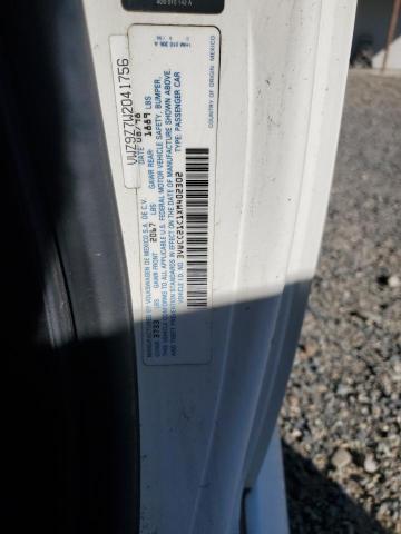 3VWCC21C1XM402302 - 1999 VOLKSWAGEN NEW BEETLE GLS WHITE photo 12