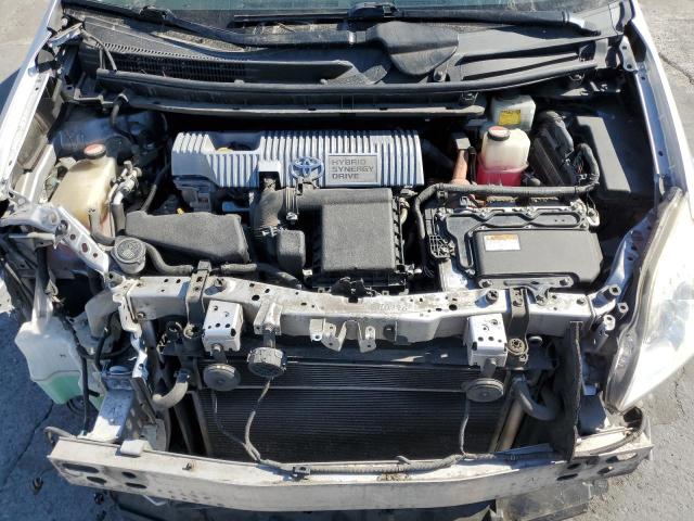 JTDKN3DUXF1910377 - 2015 TOYOTA PRIUS 银色 照片 11