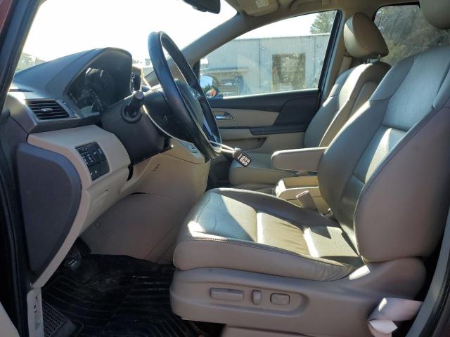 5FNRL5H95FB108770 - 2015 HONDA ODYSSEY TOURING BURGUNDY photo 7
