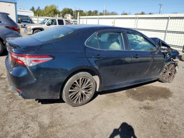 4T1B11HK3JU624074 - 2018 TOYOTA CAMRY L BLUE photo 3