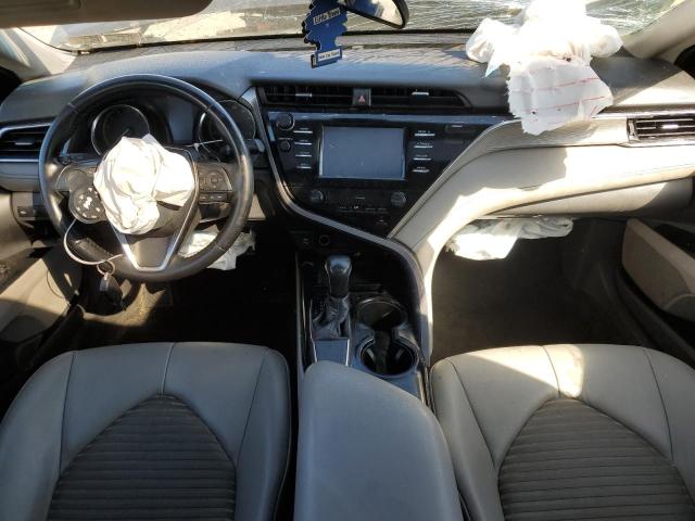 4T1B11HK3JU624074 - 2018 TOYOTA CAMRY L BLUE photo 8