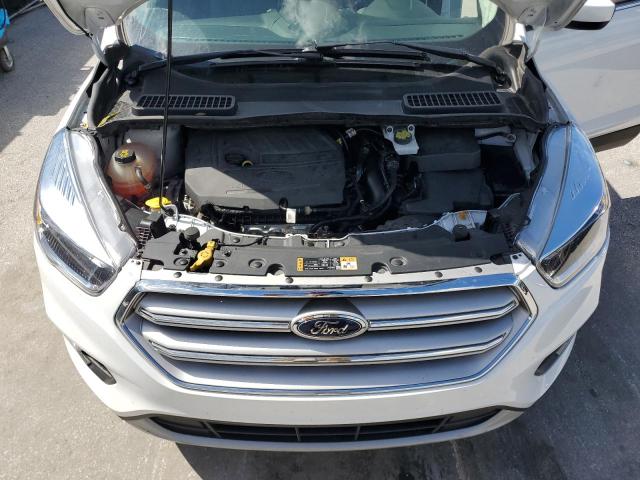 1FMCU9GDXJUC86069 - 2018 FORD ESCAPE SE WHITE photo 12