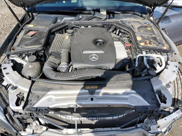 55SWF4KBXFU026922 - 2015 MERCEDES-BENZ C 300 4MATIC SILVER photo 11