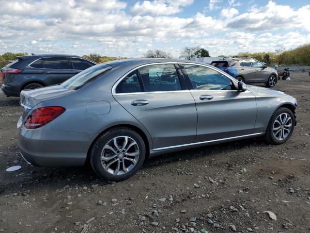 55SWF4KBXFU026922 - 2015 MERCEDES-BENZ C 300 4MATIC SILVER photo 3