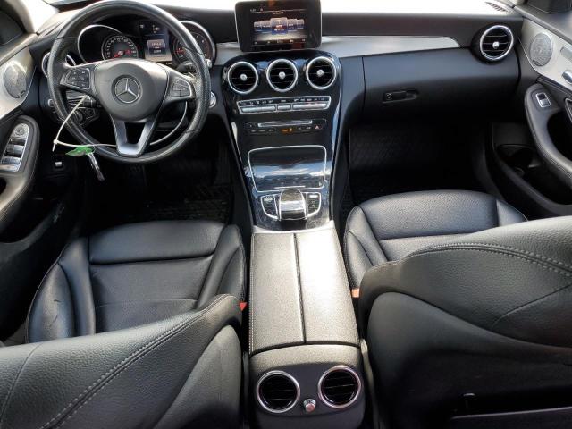 55SWF4KBXFU026922 - 2015 MERCEDES-BENZ C 300 4MATIC SILVER photo 8