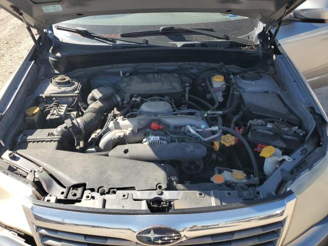 JF2SH63679H729245 - 2009 SUBARU FORESTER 2.5X PREMIUM GRAY photo 11