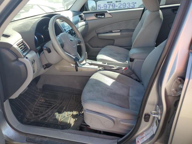 JF2SH63679H729245 - 2009 SUBARU FORESTER 2.5X PREMIUM GRAY photo 7