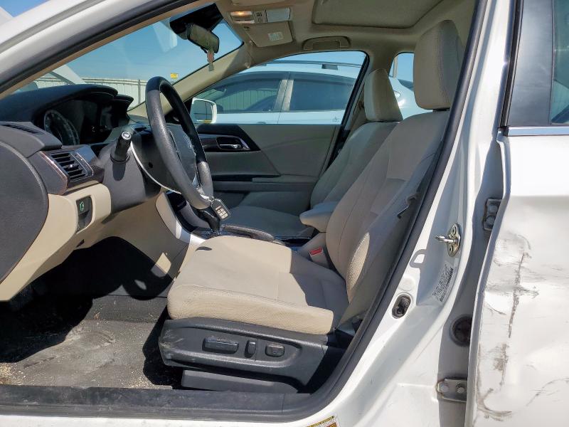 1HGCR2F03HA214171 - 2017 HONDA ACCORD EX თეთრი ფოტო 7