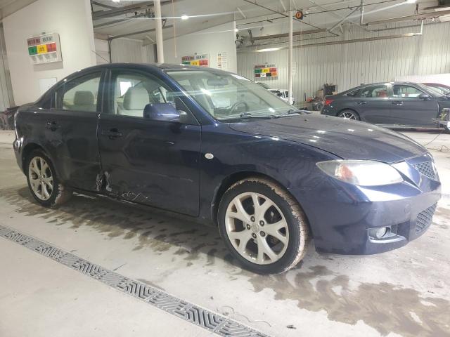 JM1BK32G381135543 - 2008 MAZDA 3 I BLUE photo 4