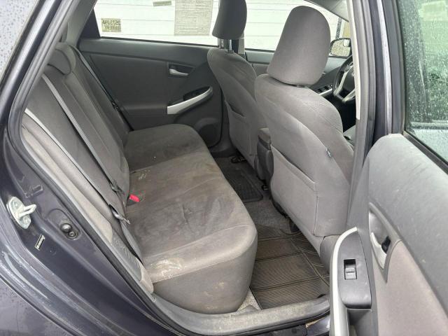 JTDKN3DU7B5364737 - 2011 TOYOTA PRIUS ნაცრისფერი ფოტო 6