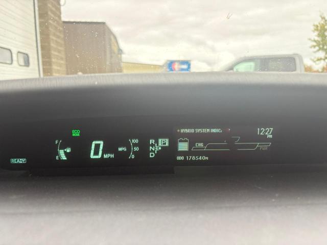 JTDKN3DU7B5364737 - 2011 TOYOTA PRIUS ნაცრისფერი ფოტო 8