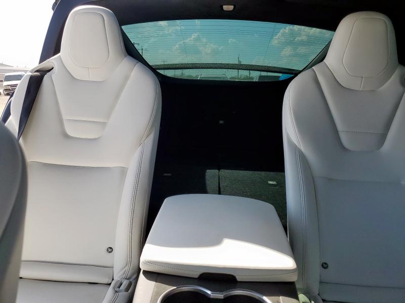 5YJXCBE21HF050463 - 2017 TESLA MODEL X Mavi foto 10