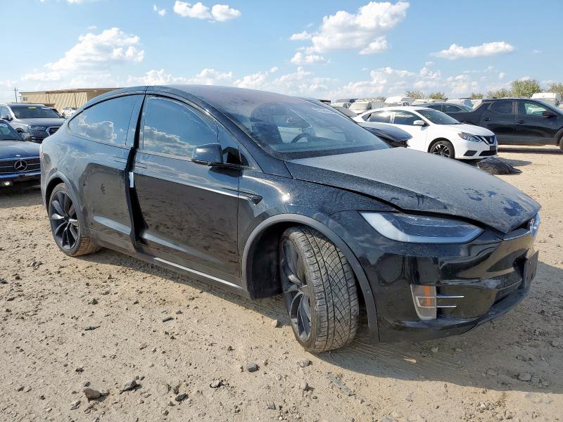 5YJXCBE21HF050463 - 2017 TESLA MODEL X Mavi foto 4
