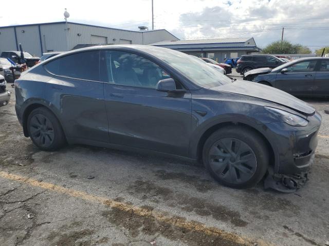 7SAYGDED5SF318883 - 2025 TESLA MODEL Y GRAY photo 4