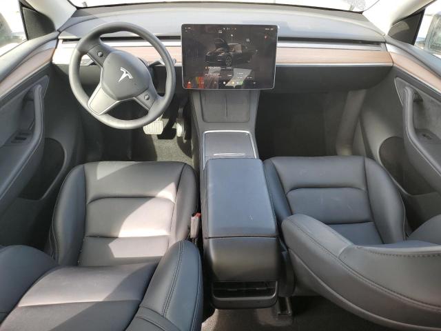 7SAYGDED5SF318883 - 2025 TESLA MODEL Y GRAY photo 8