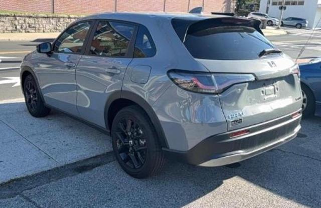 3CZRZ2H57SM704618 - 2025 HONDA HR-V SPORT GRAY photo 3