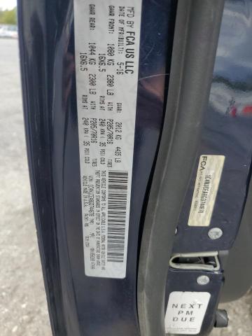 1C4NJCEA8GD744678 - 2016 JEEP COMPASS LATITUDE BLUE photo 13