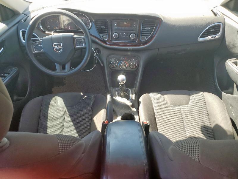 1C3CDFAA3FD331513 - 2015 DODGE DART SE SILVER photo 8