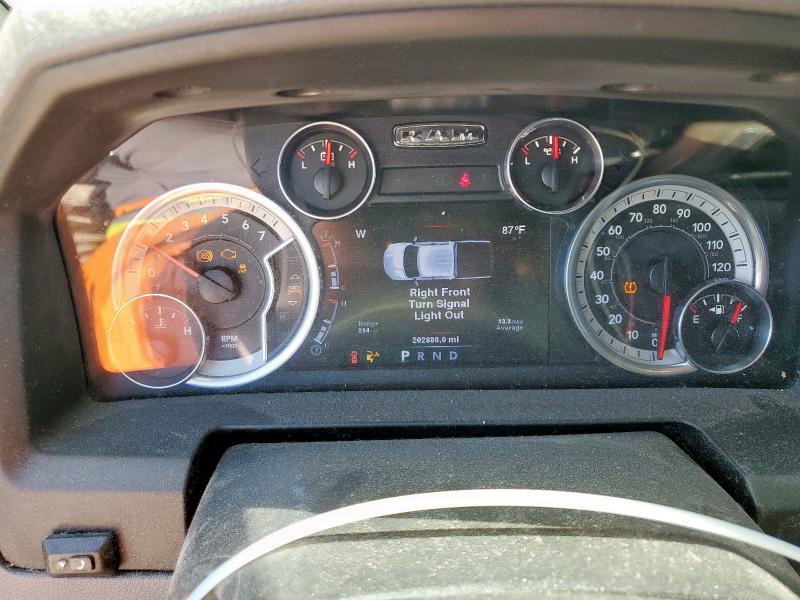 1C6RR6LT3ES416617 - 2014 RAM 1500 SLT BLACK photo 9