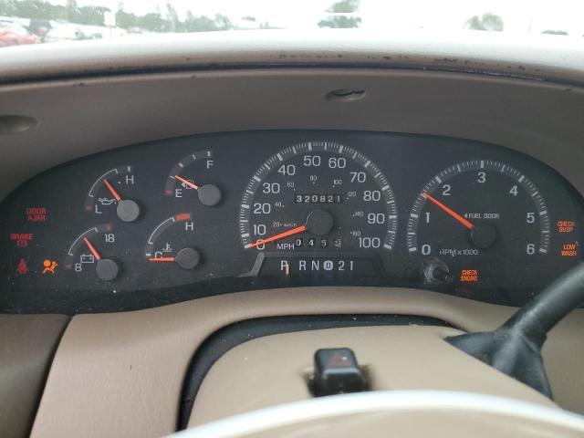 1FMRU17L0WLC17682 - 1998 FORD EXPEDITION WHITE photo 9