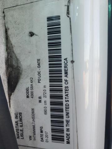 1HTMMMML7JH532806 - 2018 INTERNATIONAL 4000 4300 Қара фото 10