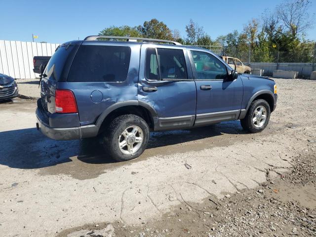 1FMZU73K73UA45267 - 2003 FORD EXPLORER XLT BLUE photo 3