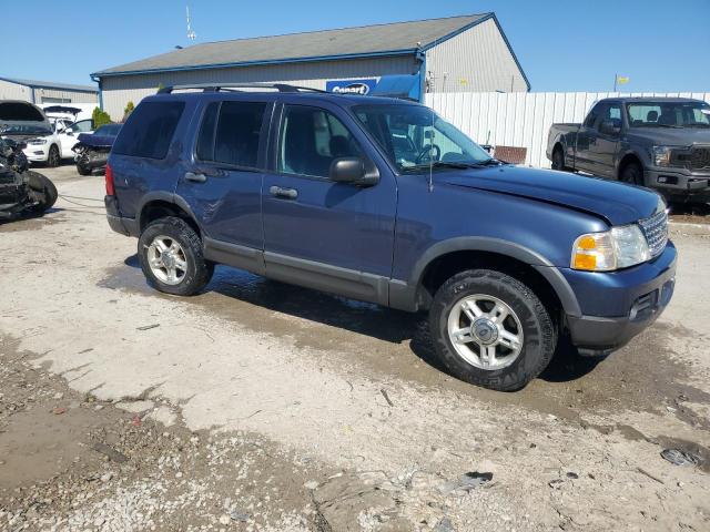 1FMZU73K73UA45267 - 2003 FORD EXPLORER XLT BLUE photo 4