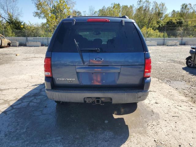 1FMZU73K73UA45267 - 2003 FORD EXPLORER XLT BLUE photo 6