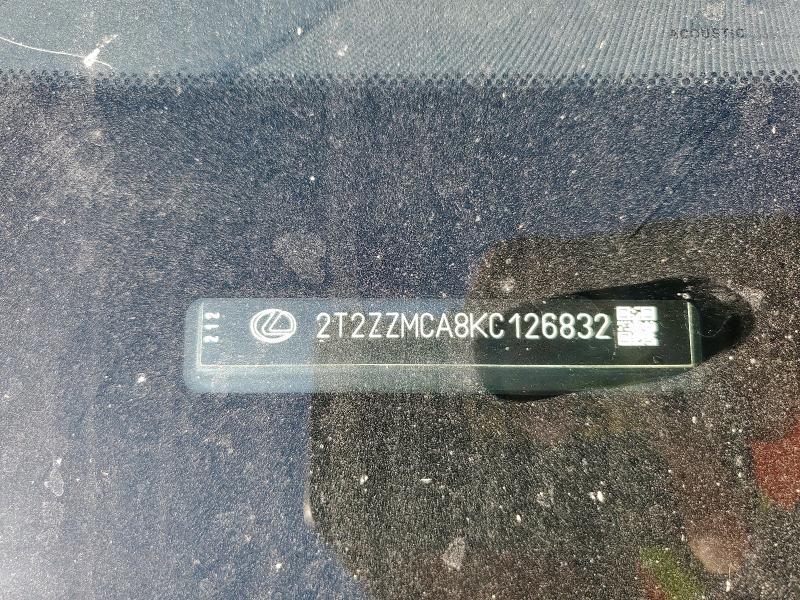 2T2ZZMCA8KC126832 - 2019 LEXUS RX 350 BASE WHITE photo 13