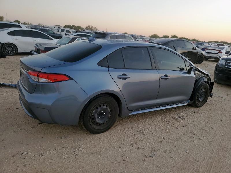 JTDEPRAE4LJ061625 - 2020 TOYOTA COROLLA LE BLUE photo 3