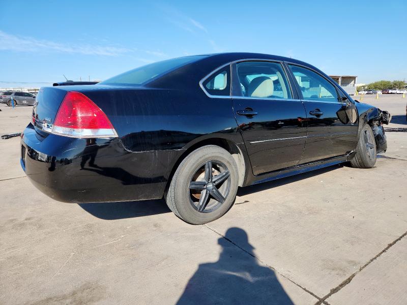 2G1WG5EKXB1151201 - 2011 CHEVROLET IMPALA LT BLACK photo 3