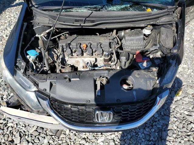 19XFB2F82FE241085 - 2015 HONDA CIVIC EX BLACK photo 11