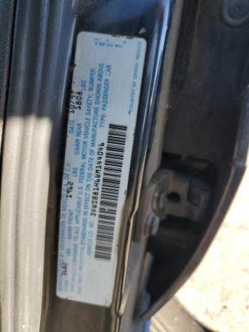 3VWSB81H6WM144046 - 1998 VOLKSWAGEN JETTA GLS შავი ფოტო 12